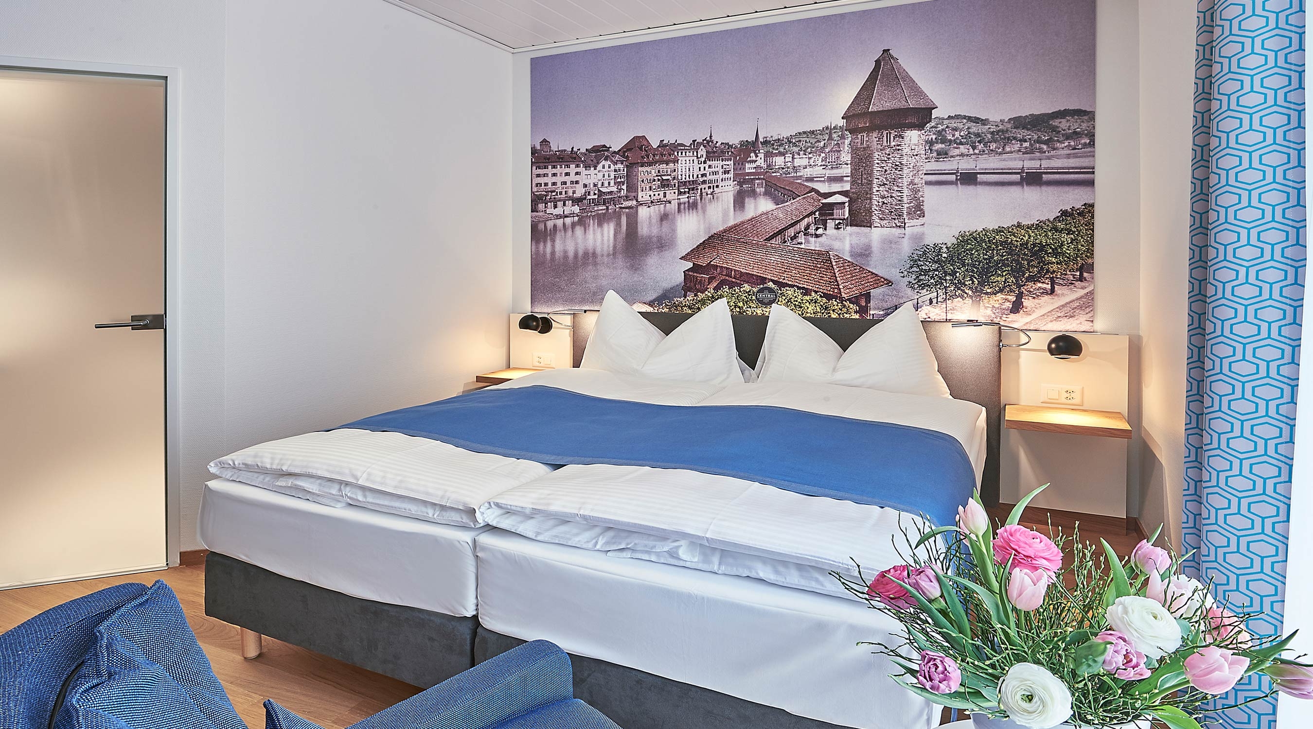 Hotel Central Luzern ZIMMER Doppelzimmer NOBLE 03