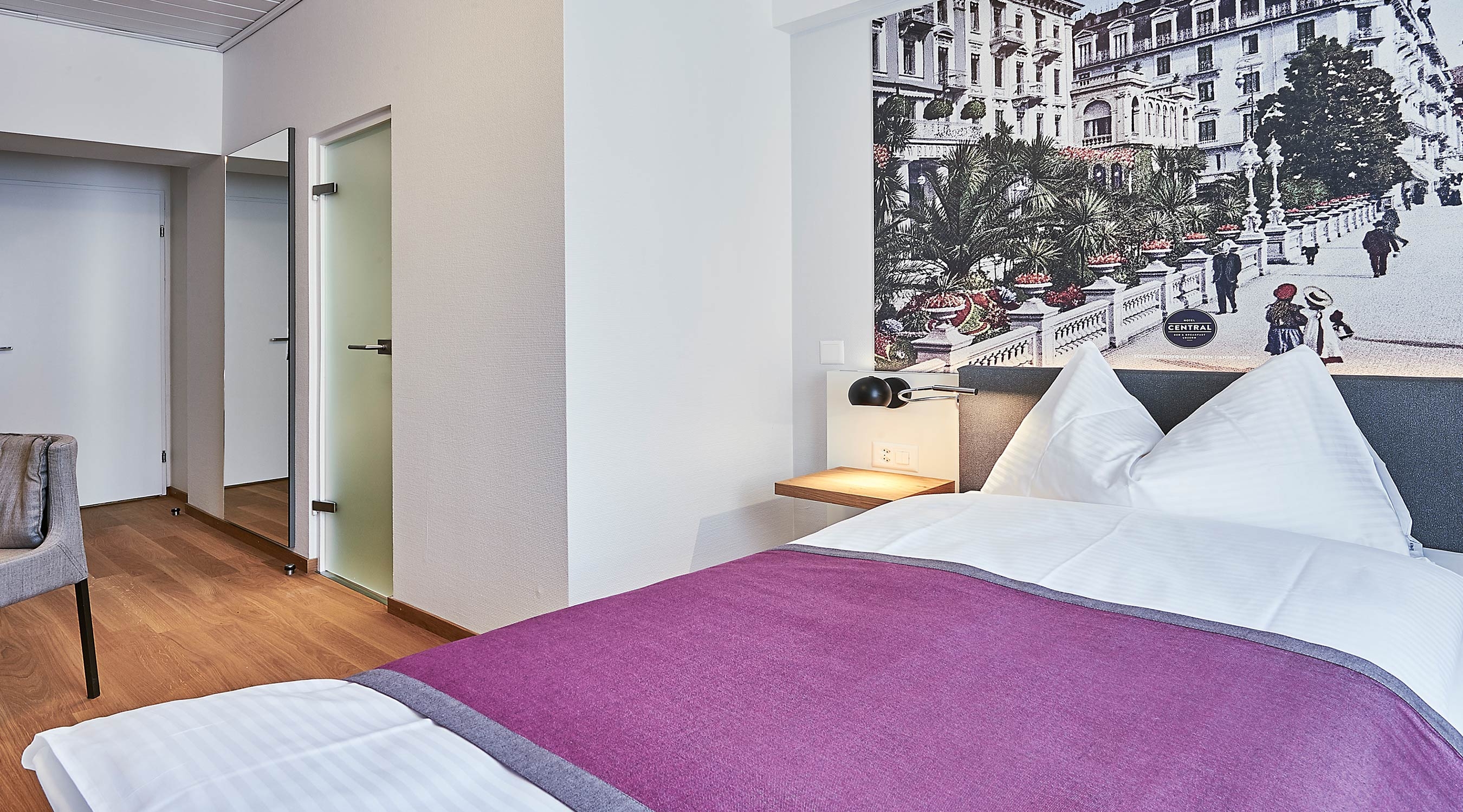 Hotel Central Luzern ZIMMER Einzelzimmer COSY 02