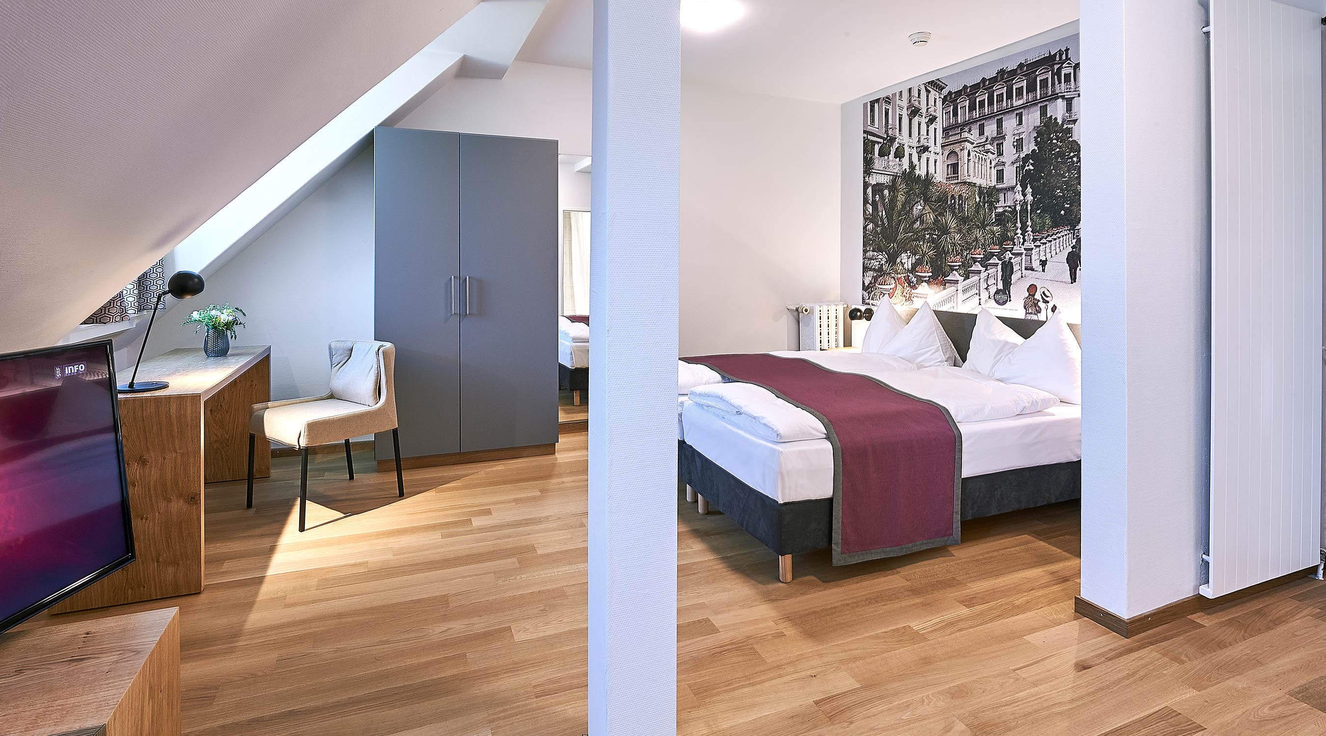 Hotel Central Luzern ZIMMER Family COSY 01
